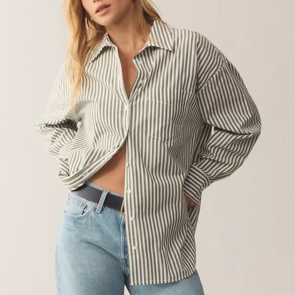 NWT The Bennet Buttondown Shirt by Maeve